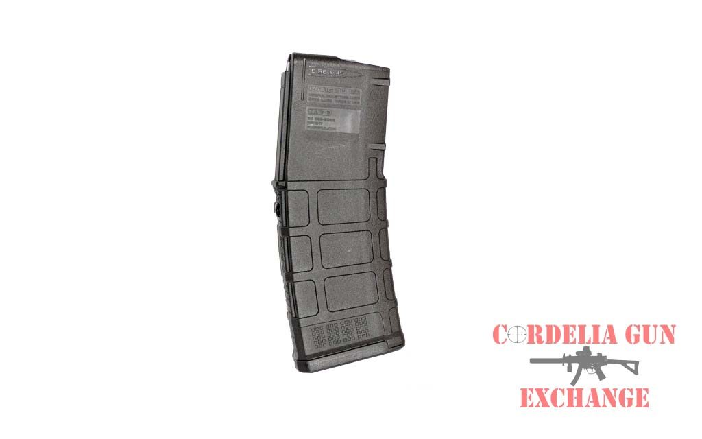 The Magpul 10-30 556mm AR15 Magazine is legal in California, New York, Connecticut, DC, Maryland and Massachusetts! Available from Cordelia Gun Exchange!