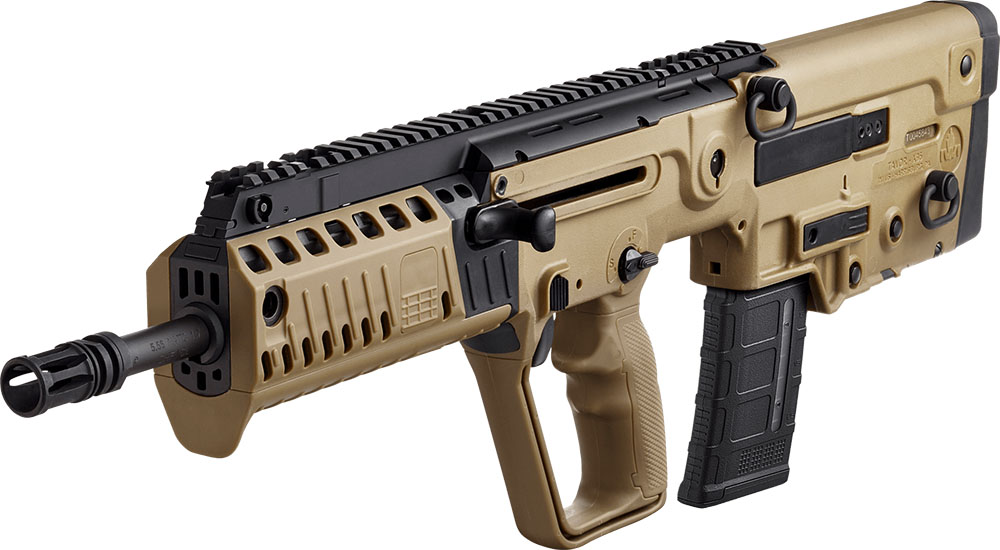The new IWI Tavor X95 FDE 16" 556mm brings new enhancements to the original Hebrew Hammer, now for California!