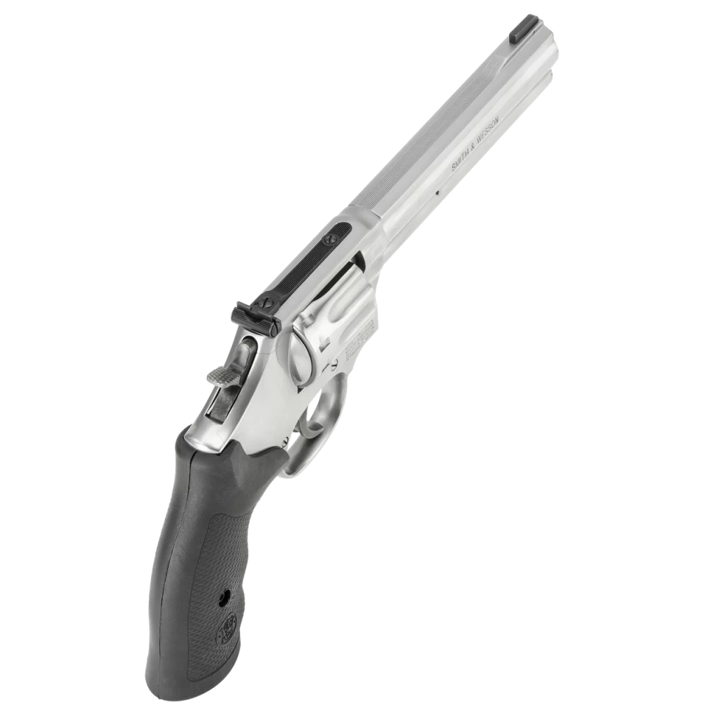 The CA compliant S&W 617 6IN 22LR revolver brings together the best features that a K-Frame has with the 10 round capacity and needle accuracy!