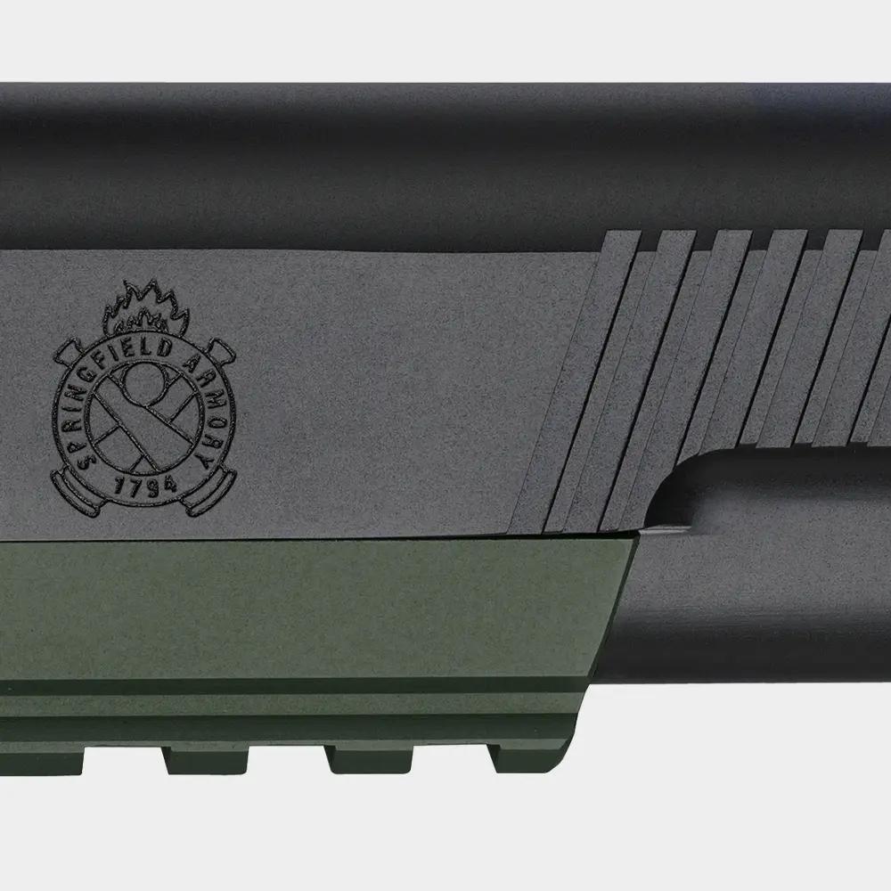 Upon special request by the Marine Corps, the design and function of the CA compliant Springfield MC Operator 45ACP was catered to the needs of the Special Operations Forces who requested it.